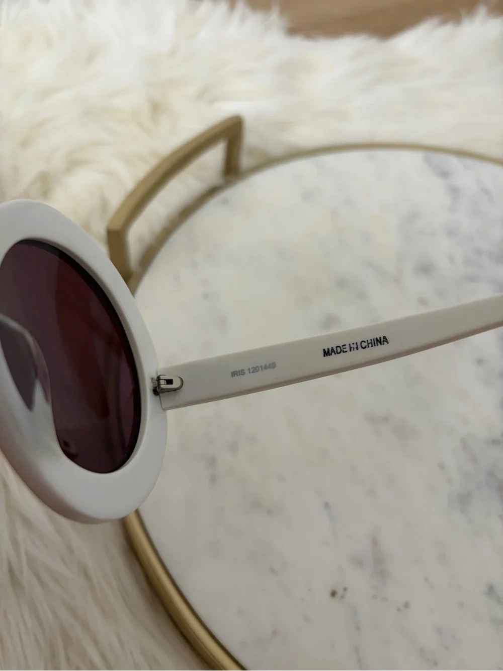 Karen Walker Pink Iris Sunglasses